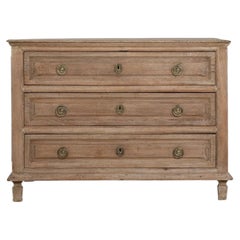 Dutch Oak Chest Of Drawers Early 19th Century Wooden Chest