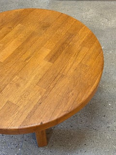 dutch oak coffee table. Netherlands, c. 1970s