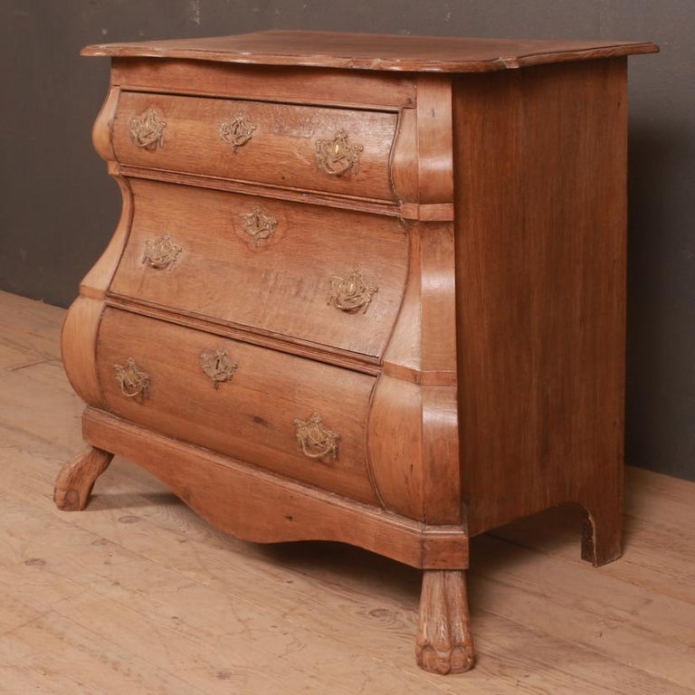 Dutch Oak Commode For Sale at 1stDibs