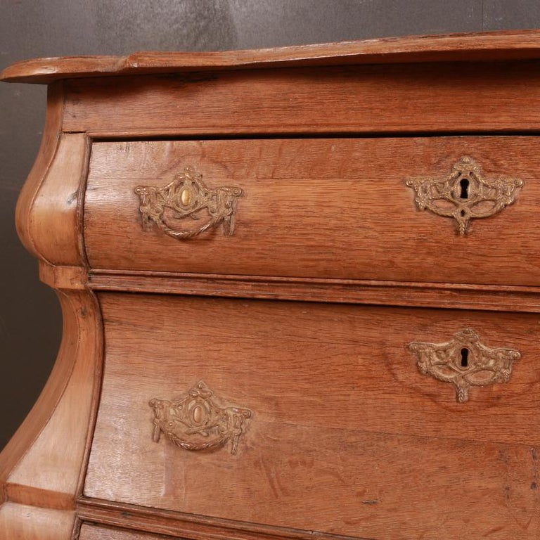 Dutch Oak Commode For Sale at 1stDibs