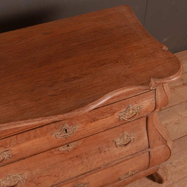 Dutch Oak Commode For Sale at 1stDibs