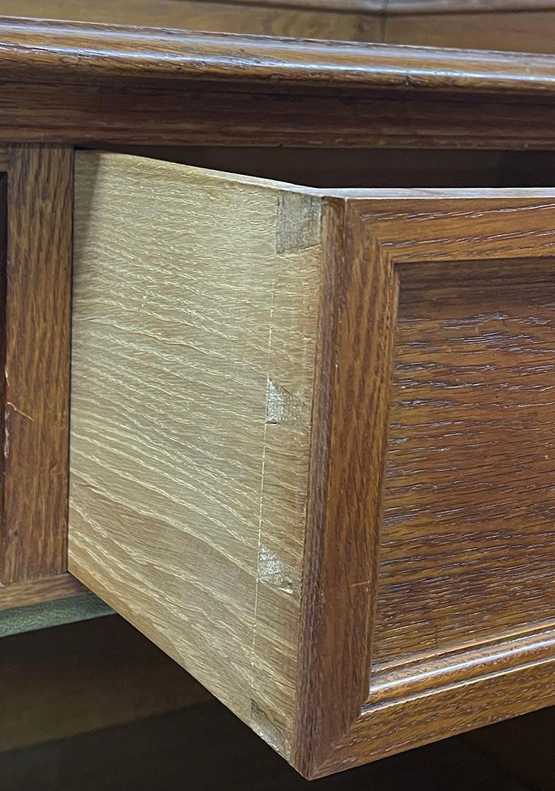 Quercia Armadio notarile in Oak, 1900-1920 in vendita