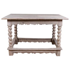 Dutch Oak Side Table