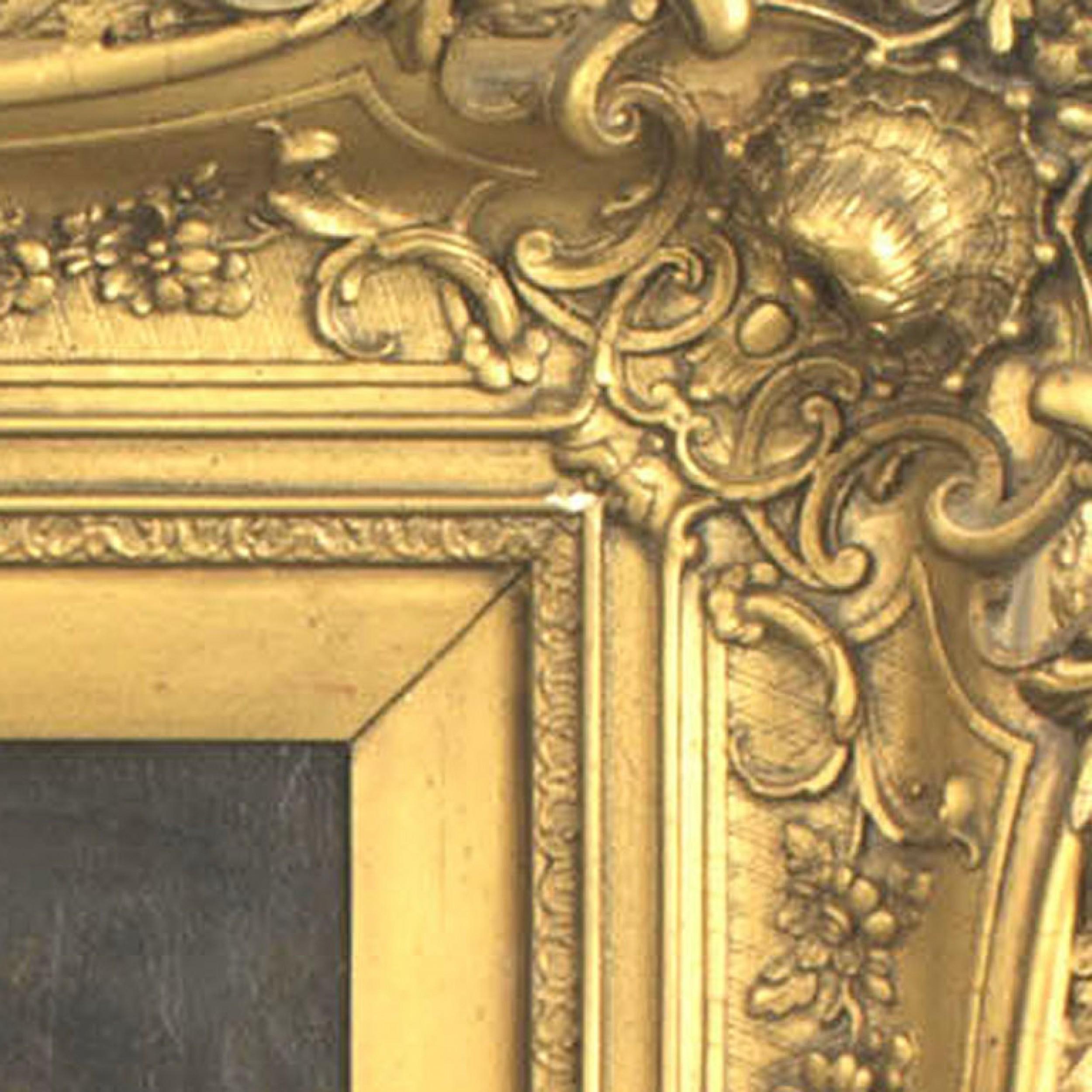 Óleo holandés de escena interior de ventana Pintado a mano en venta