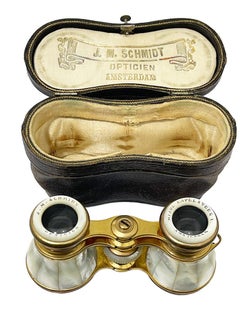 Dutch Opera glasses by J.M.Schmidt, Amsterdam, ca 1890