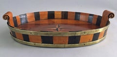 Dutch Oval Tray, circa 1820-1840