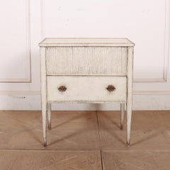 Dutch Painted Bedside Cabinet