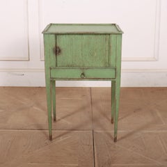 Dutch Painted Bedside Table