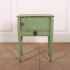 Dutch Painted Bedside Table