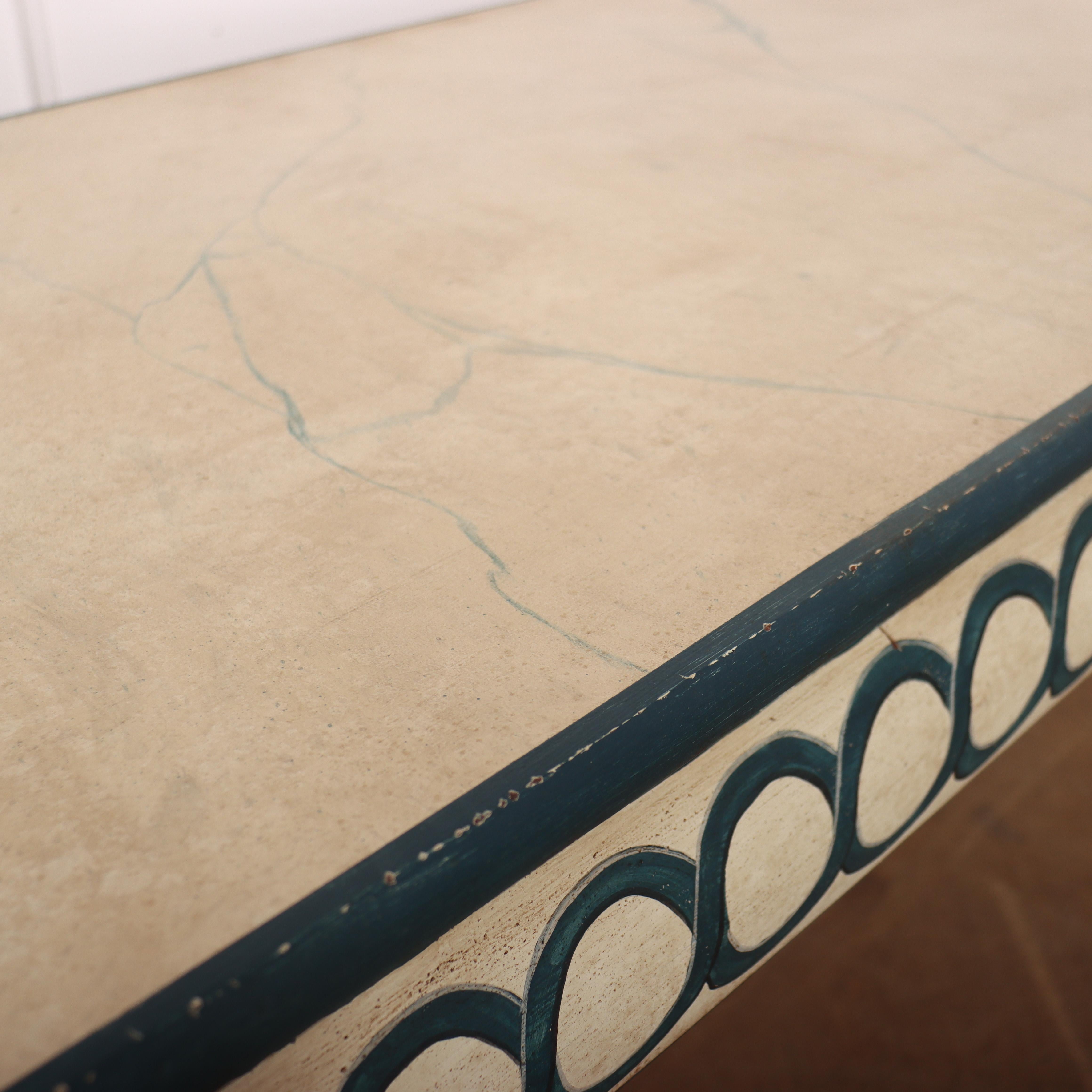 Dutch Painted Console Table For Sale 5