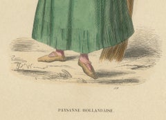 Dutch Peasant Woman of the Middle Ages: A Portrait of Rural Life, 1847