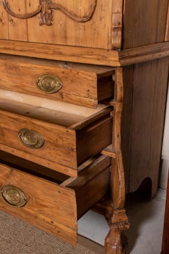 Dutch Pinewood Bombe Cabinet