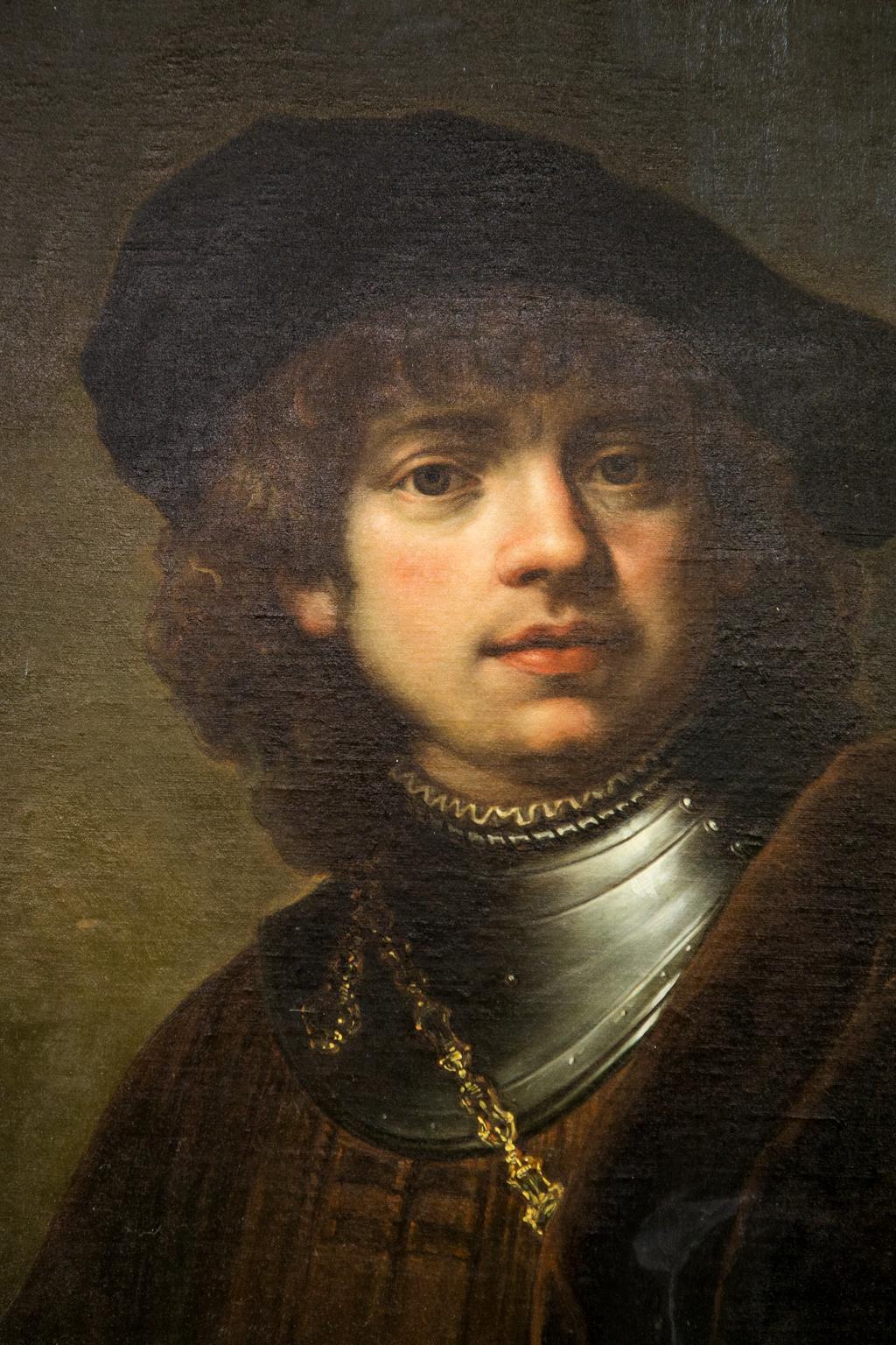 Gold Leaf Dutch Portrait of a Gentleman