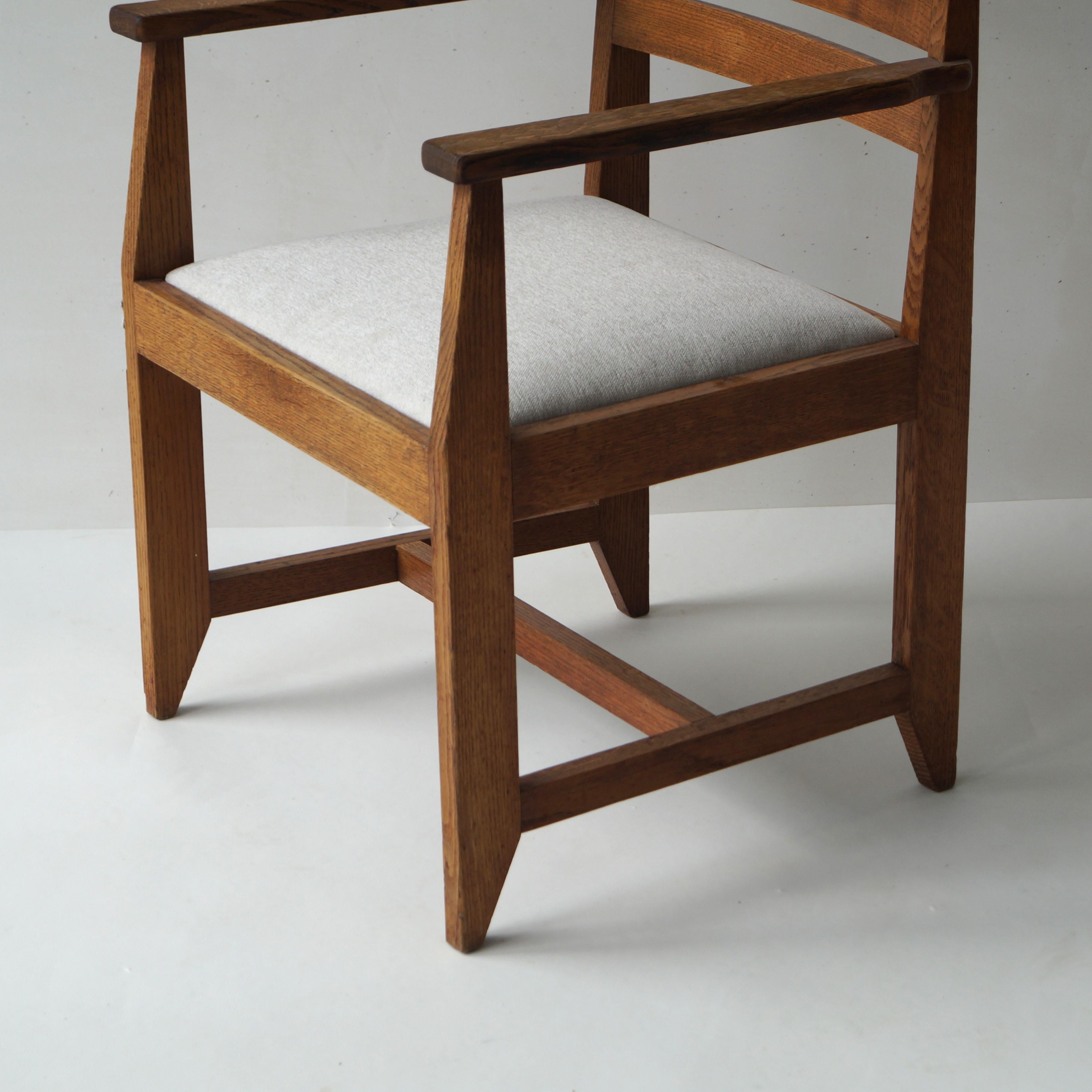 Dutch Rationalist Haagse School armchair by Hendrik Wouda for Pander For Sale 7