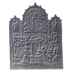 Dutch Renaissance Style 'Coat of Arms' Fireback