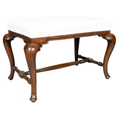 Dutch Rococo Walnut Bench