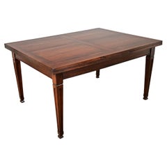 Antique Dutch Rosewood Extending Dining Table