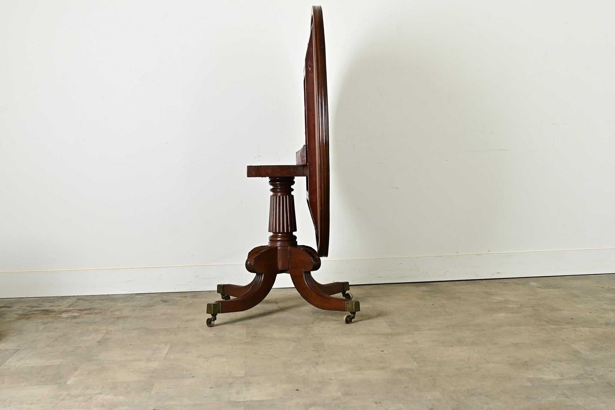 Dutch Round Pedestal Base Dining Table 5