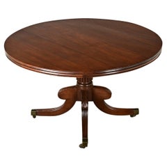 Dutch Round Pedestal Base Dining Table