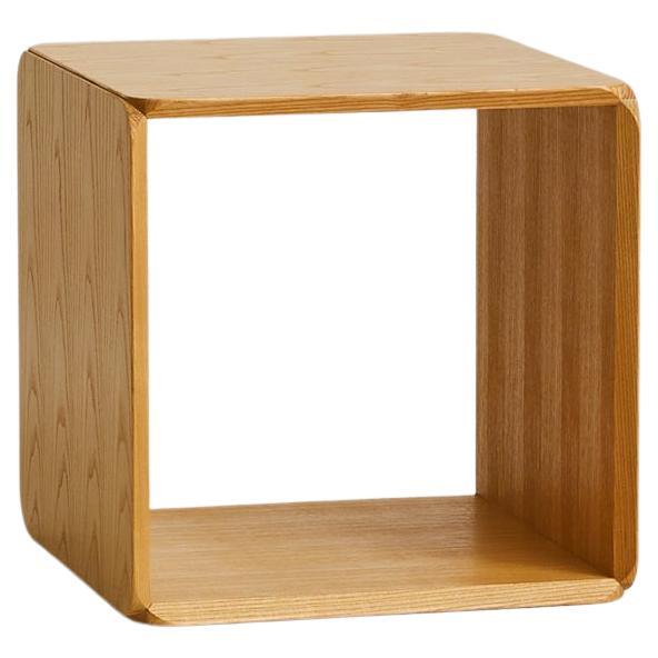 Dutch ‘Samara Series
 Wood Side Table by Derk Jan De Vries, 1970s - 4 Available