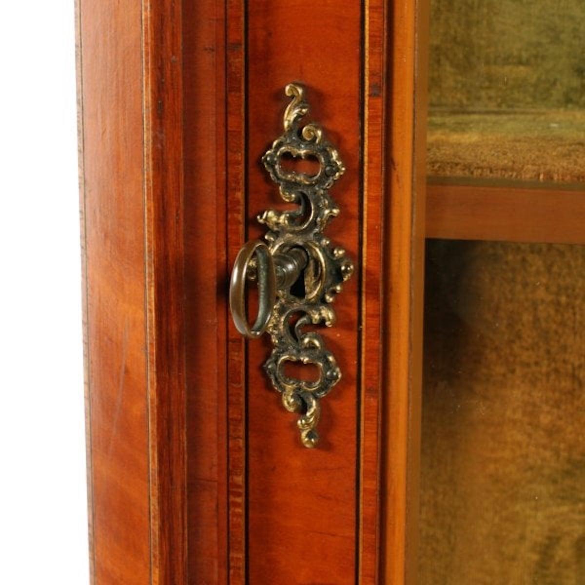 Cabinet hollandais en bois satiné, 19e siècle  en vente 2