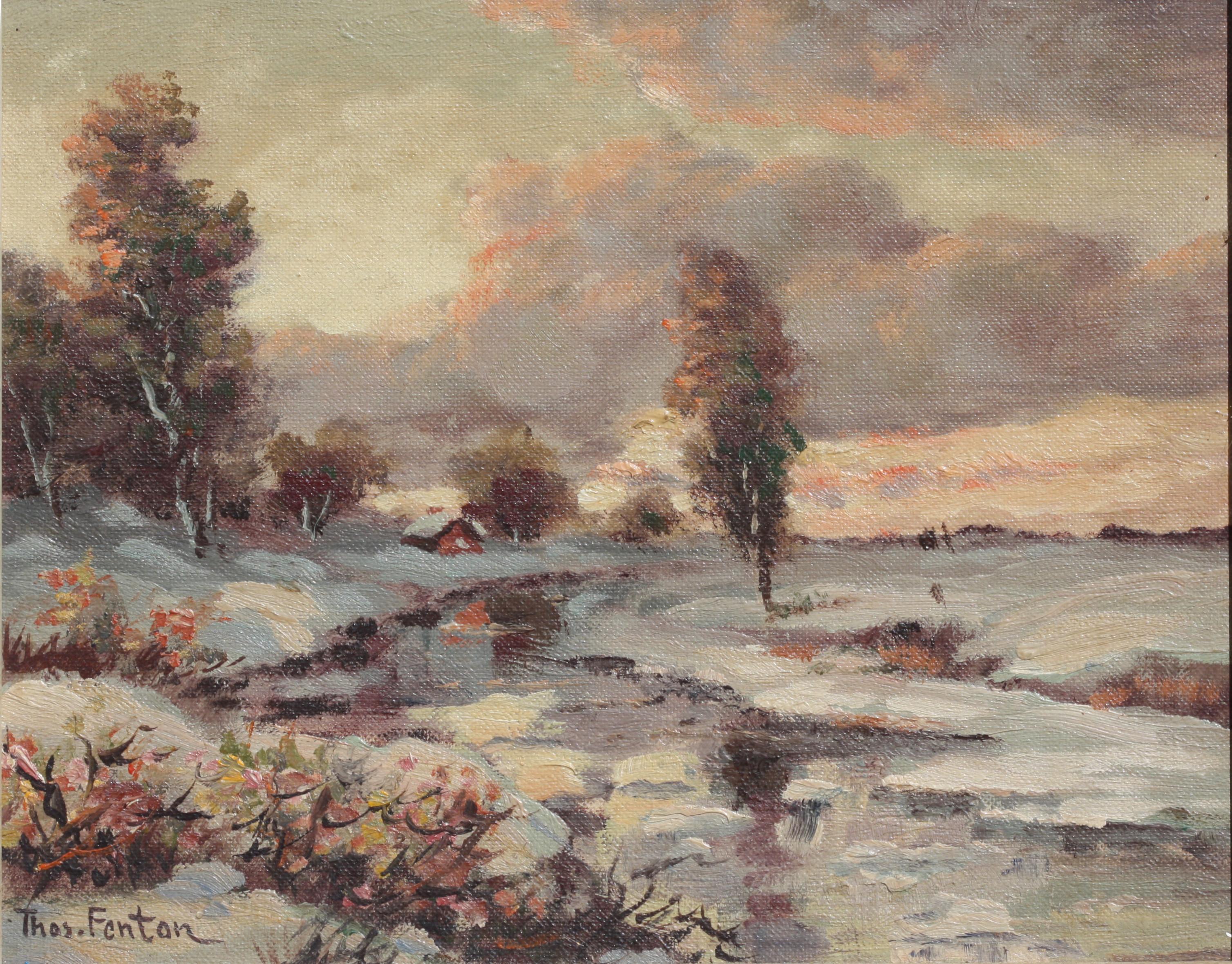 Dutch School, 19th Century an Autumn Landscape  For Sale 2