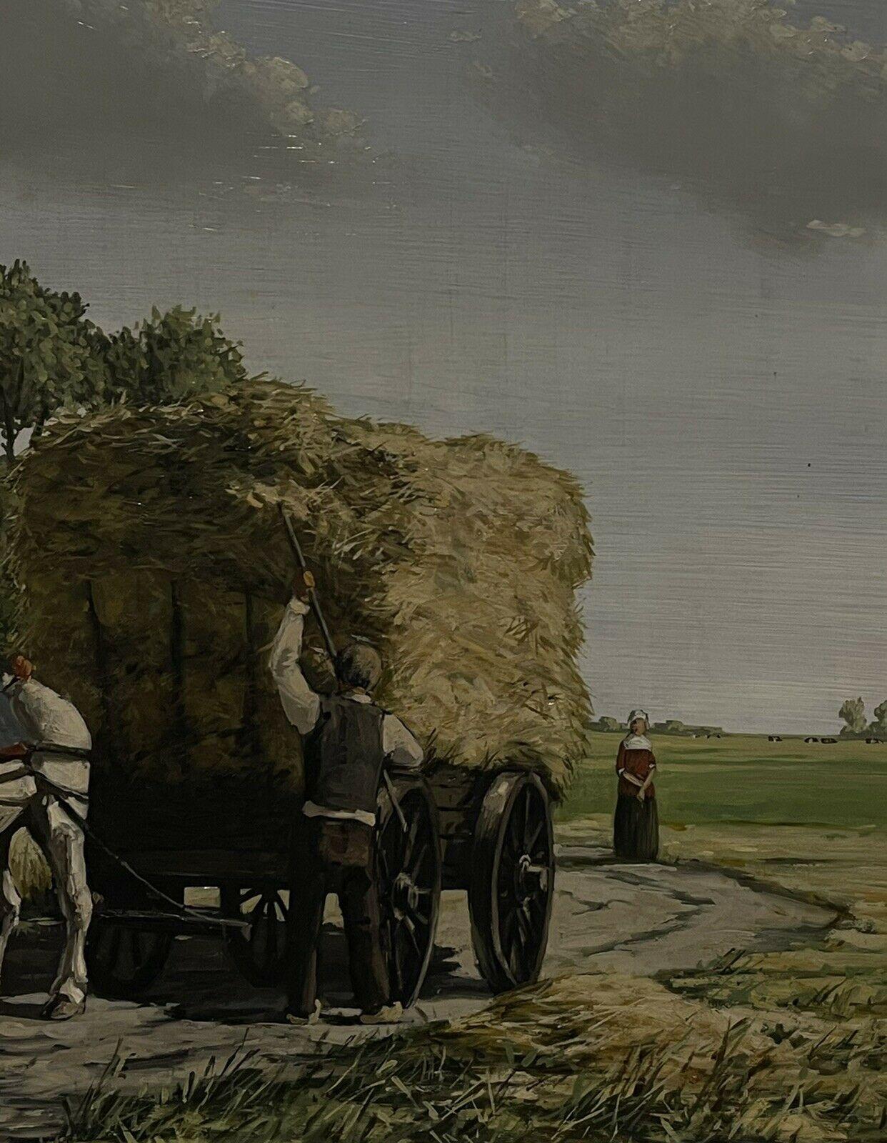 the hay cart painting