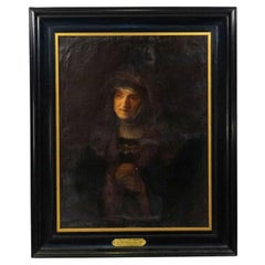 Dutch School Rembrandt's Mother Portrait