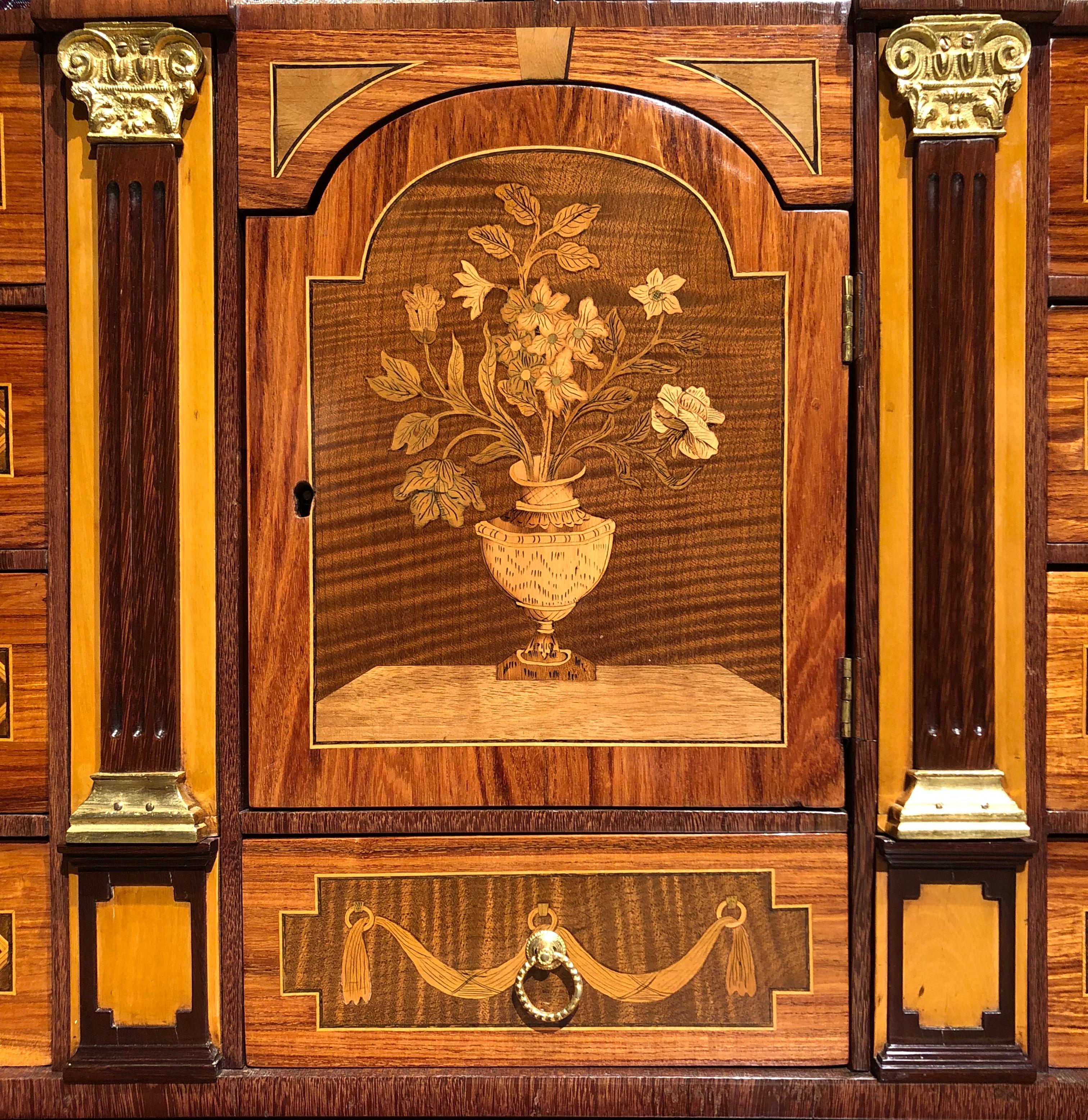 Dutch Secretaire à Abattant, Late 18th Century For Sale 1