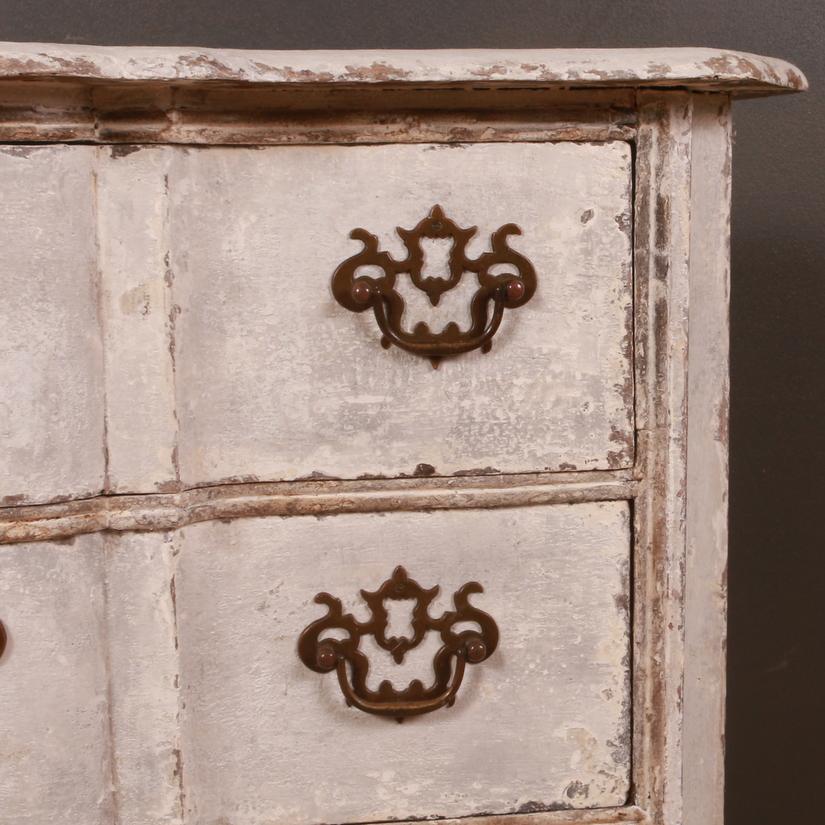 18th Century and Earlier Dutch Serpentine Commode