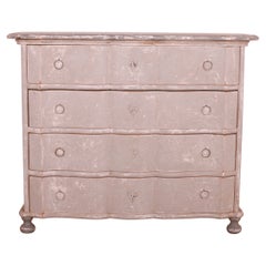 Dutch Serpentine Front Commode