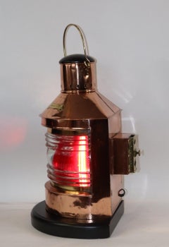 Dutch Ship Lantern with Copper Body