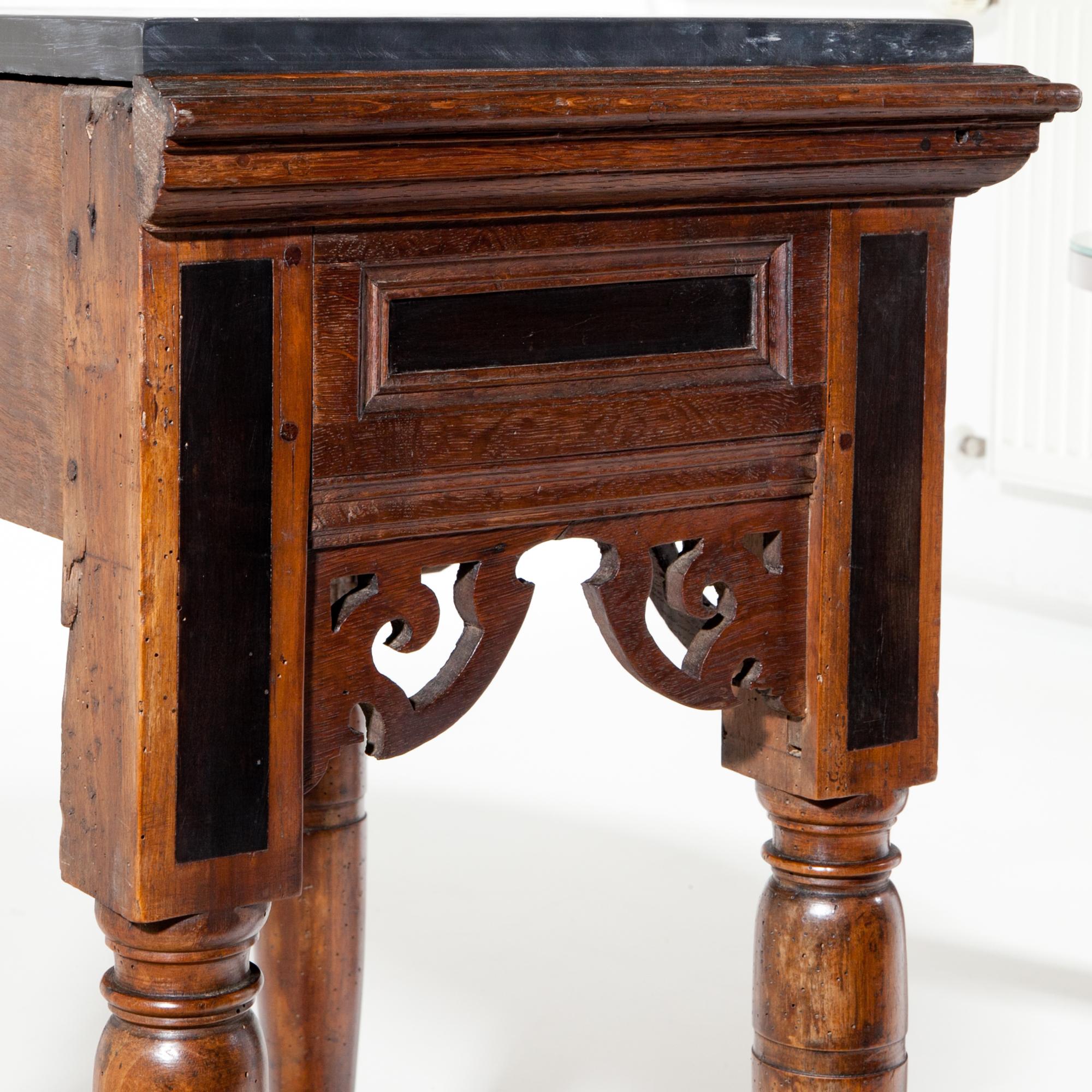 Dutch Side Table, 18th-19th Century (Marmor)