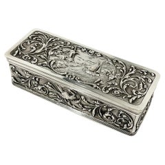 Antique Dutch Silver box by Zaanse Zilversmederij, 1916