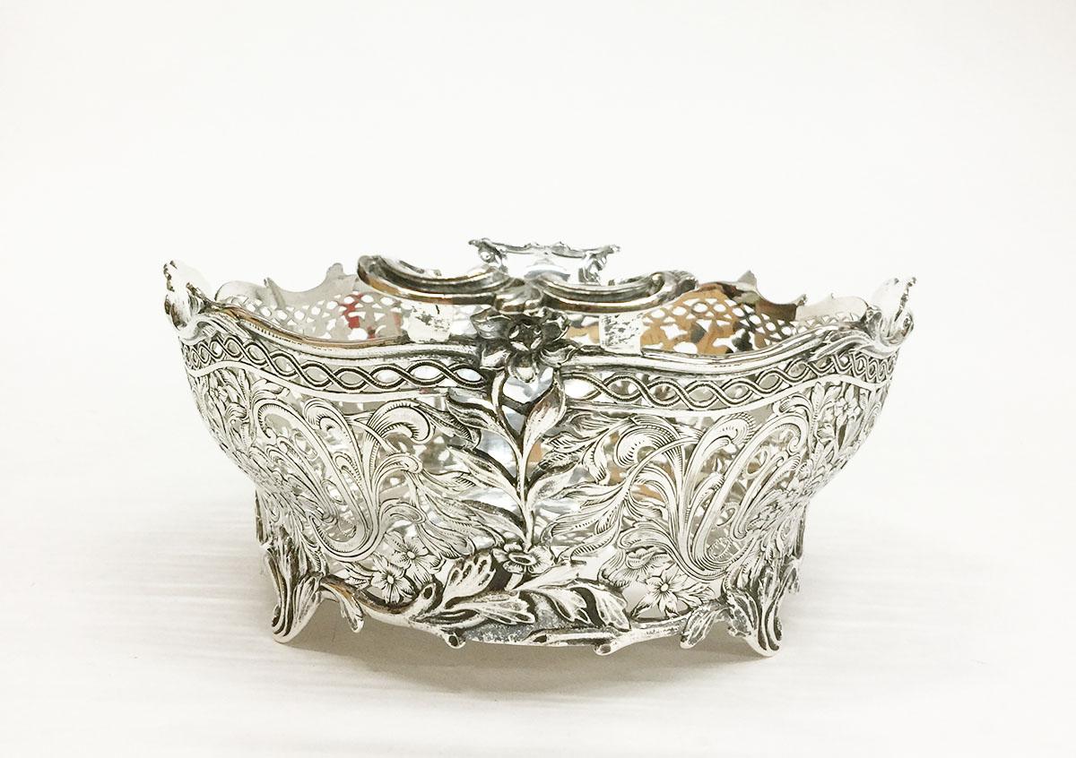 bread basket silver