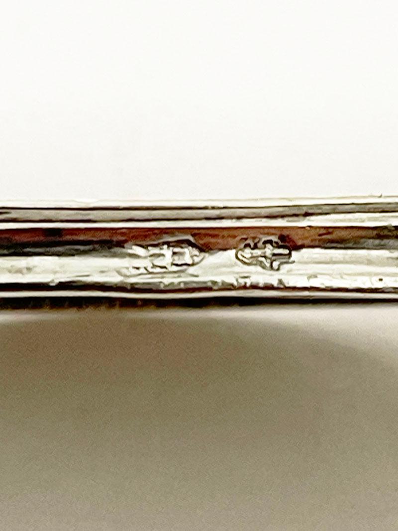 Dutch Silver Käsedaumen Stände (Niederländisch) im Angebot