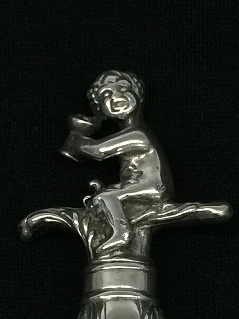Dutch Silver Cupid corkscrew, A. Begeer, Amsterdam, 1917 2