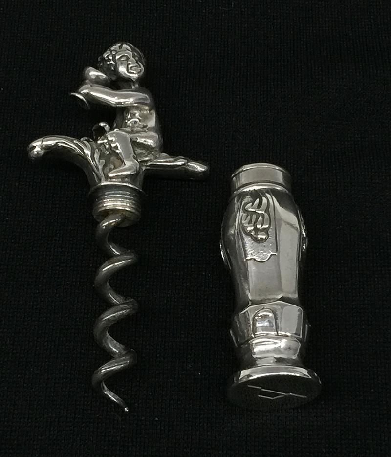 Dutch Silver Cupid corkscrew, A. Begeer, Amsterdam, 1917 3