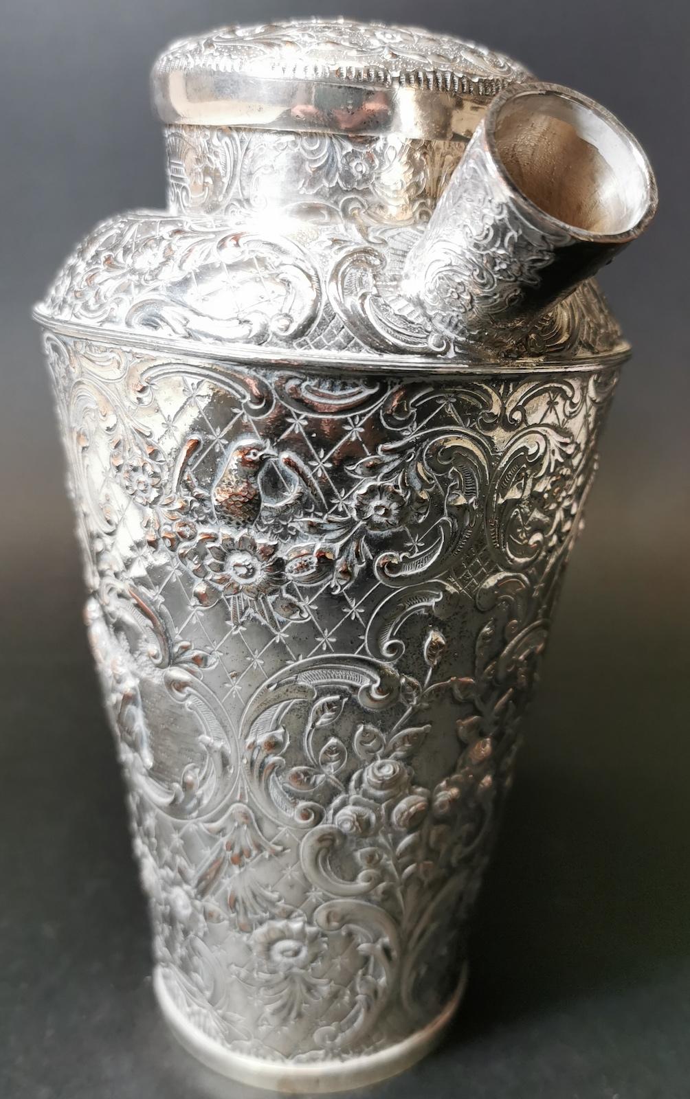 Hand-Crafted Dutch Silver, Ewer or Jug For Sale