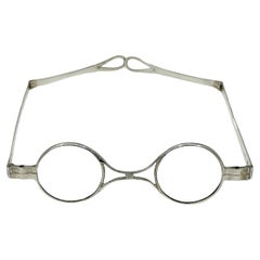 Dutch Silver foldable glasses by Klaas Weijns, Zwolle 1818-1841