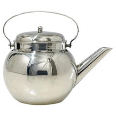 Dutch silver miniature tea kettle by Vos & Kempen Begeer, 1921