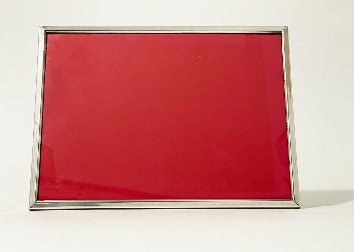 XXI secolo e contemporaneo Portafoto olandese in argento 18 cm x 24 cm, Fa. Hooijkaas, Schoonhoven, 2002 in vendita