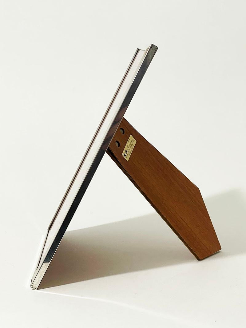 Portafoto olandese in argento 18 cm x 24 cm, Fa. Hooijkaas, Schoonhoven, 2002 in vendita 1