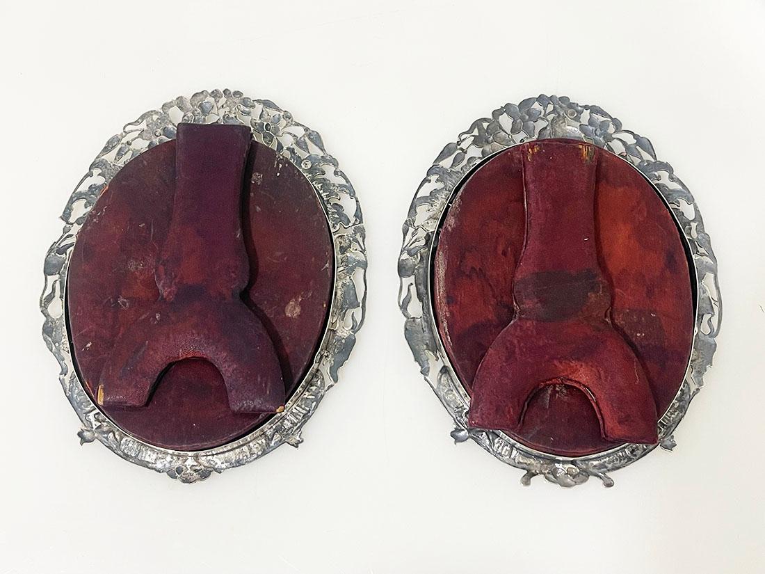 Marcos de fotos holandeses de plata de Gebr. Niekerk, B. Dijkstra, Groninga, 1915 en Bueno estado para la venta en Delft, NL
