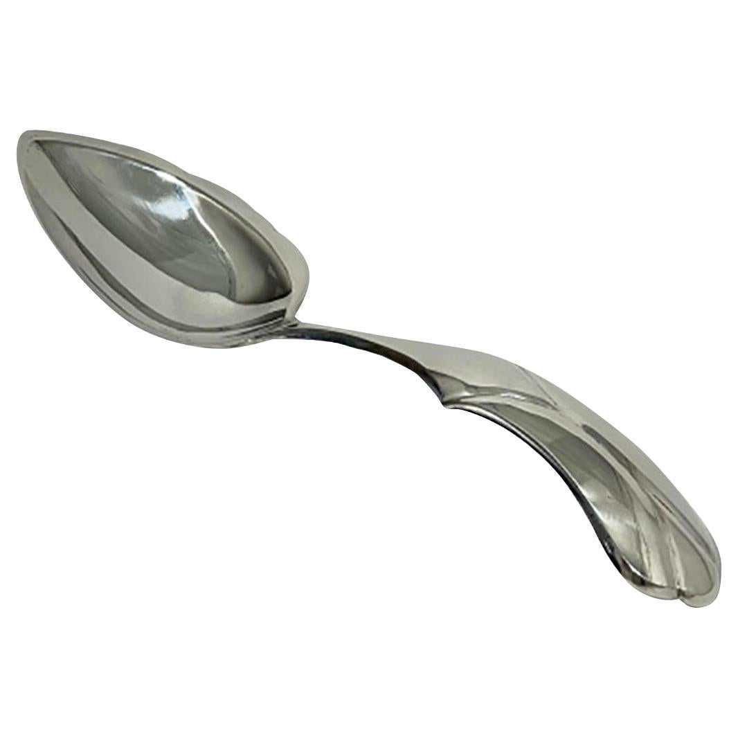 Dutch Silver Serving Spoon by Gerrit Herfst, 1874 For Sale