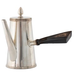 Dutch Silver Single Serving Coffee Pot, Amsterdam, 1905
