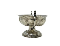 Niederländisches Silberschälchen von Heerens, Schoonoven, 1956
