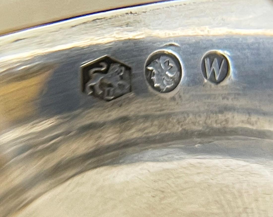 Cuenco pequeño de plata holandesa de Heerens, Schoonoven, 1956 Silver en venta