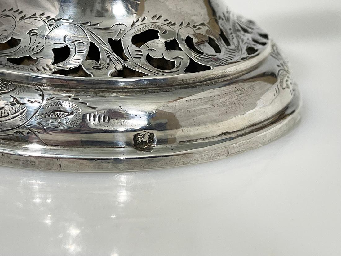 Niederländische Tischglocke aus Silber von Johannes Antonius Melis s'-Hertogenbosch, 1860 im Angebot 5