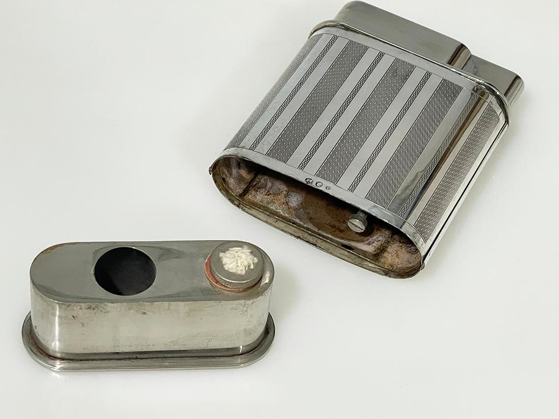 Dutch silver table lighter, 1949 For Sale 1